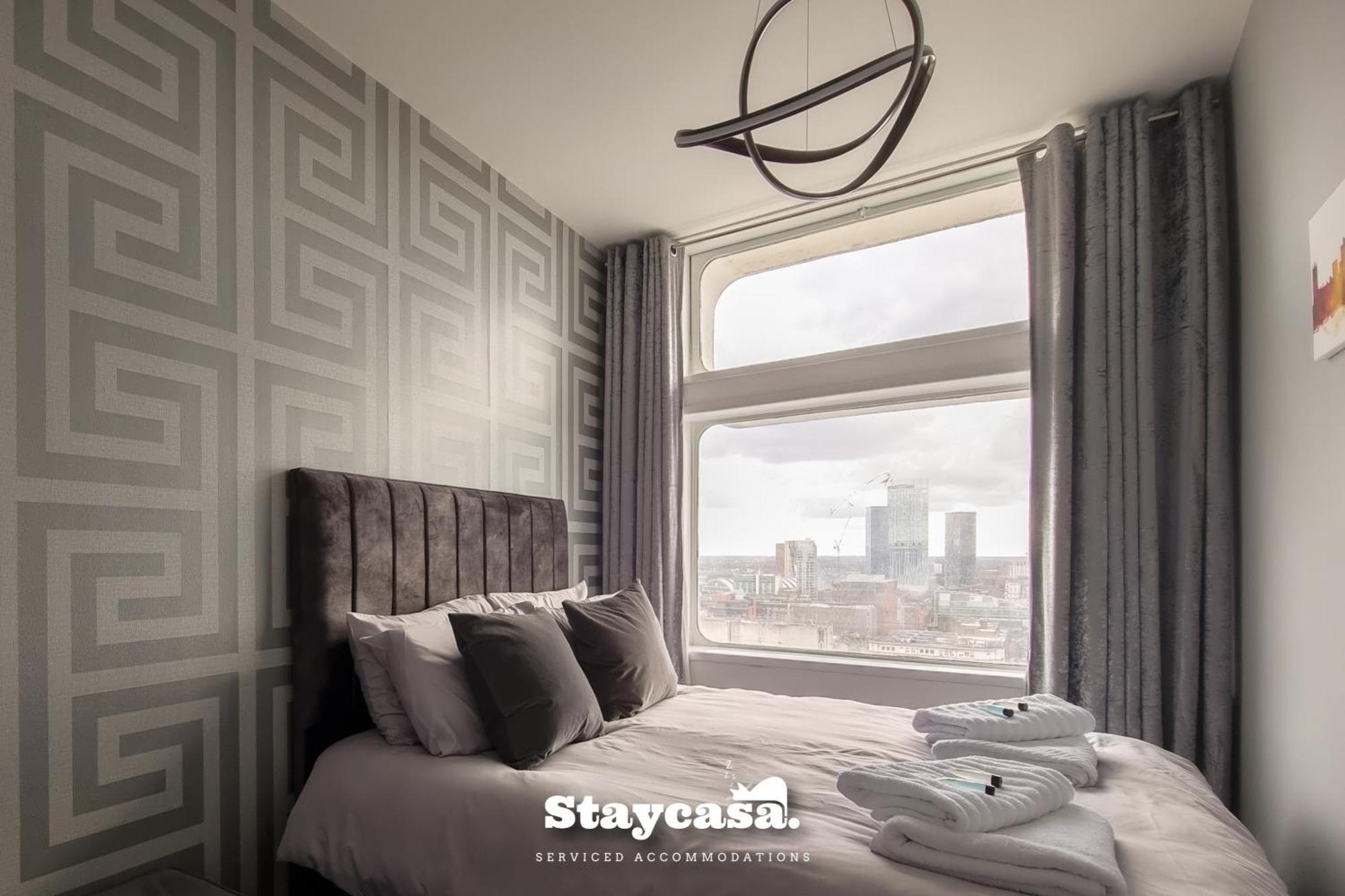 Luxury Penthouse Manchester Skyline 23Rd Floor מראה חיצוני תמונה